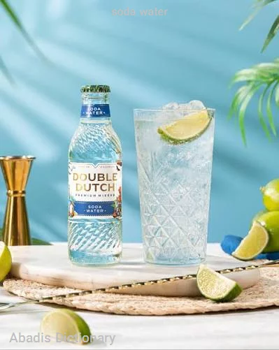 soda water